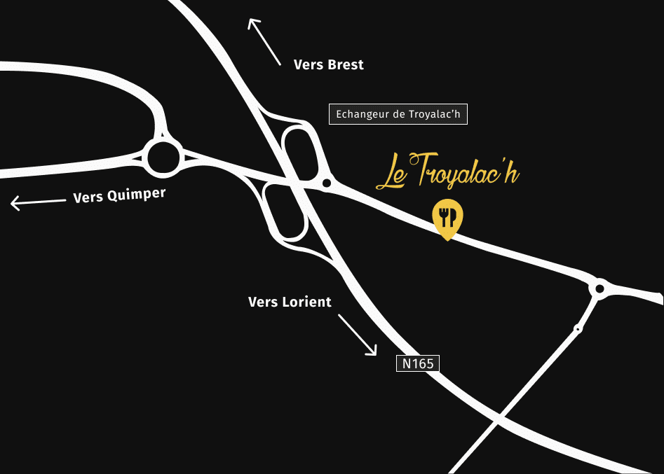 Carte restaurant - Quimper Saint-Evarzec